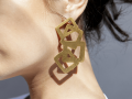 INTERLOCKING EARRINGS