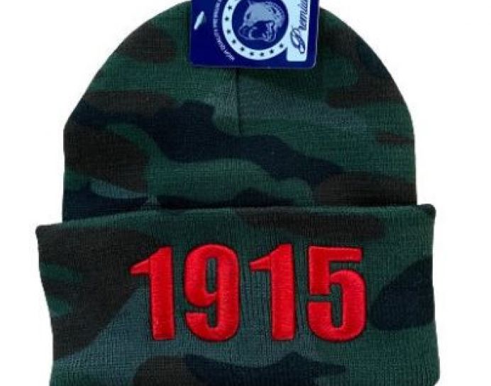 Open Wounds Beanie – (Camo & Red)