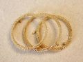 14K GOLD FILLED WOVEN LACE BRACELET