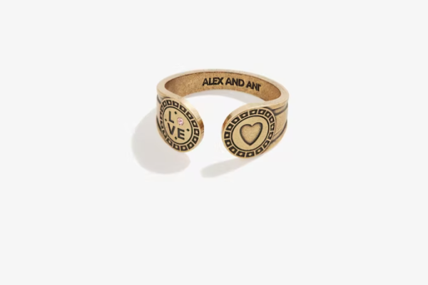 Romance heart ring discount wrap alex and ani