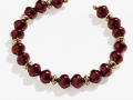 Sea Sultry Cuff Bracelet, Burgundy