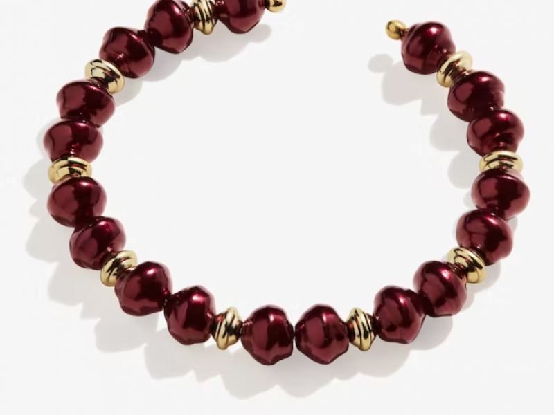 Sea Sultry Cuff Bracelet, Burgundy