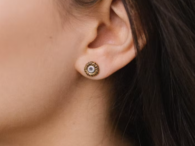 Sunflower Stud Earrings