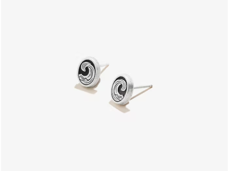 Wave Stud Earrings