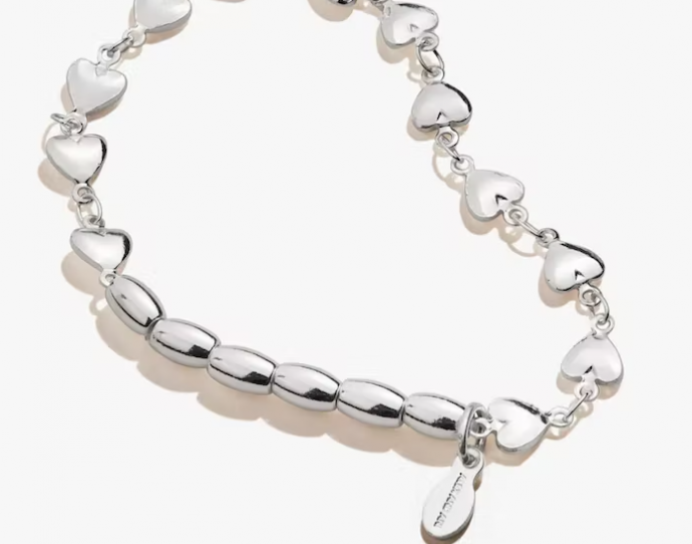 Heart Beads Stretch Bracelet