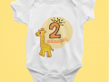 Baby Monthly Milestone Onesies