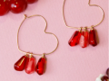 LOVE SEEDS Hoop Earrings