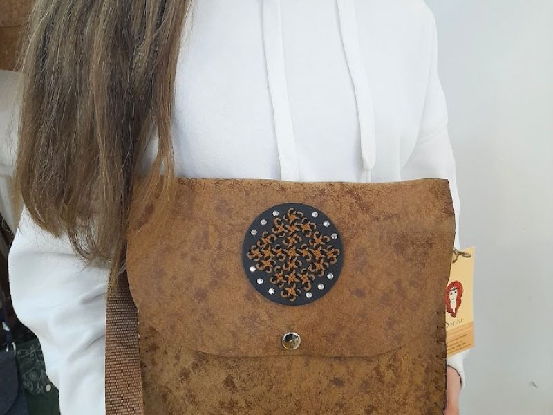 Brown Handmade Bag 