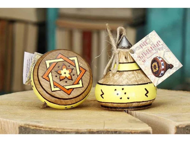 Armenian Handmade Wooden Spinning Top - Spinner Hol