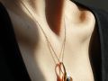 Calla Gold Plated Silver Necklace