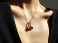 Calla Gold Plated Silver Necklace