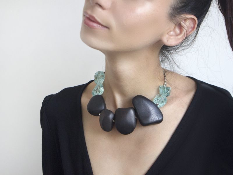 Bold Oversized Beads Necklace