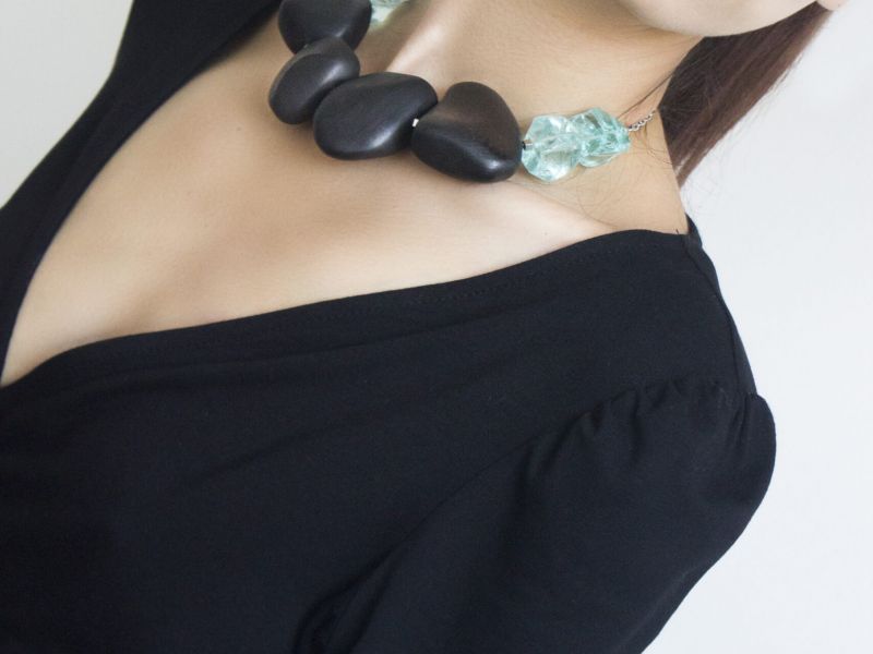 Bold Oversized Beads Necklace