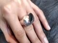 Sterling Silver Ball Ring
