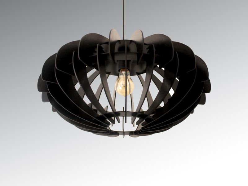 Black Modern Unique Pendant Light