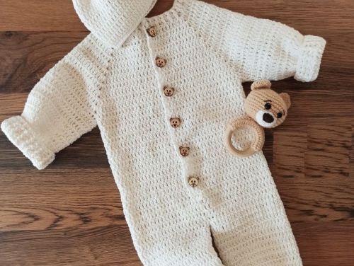Baby crochet cotton clothes
