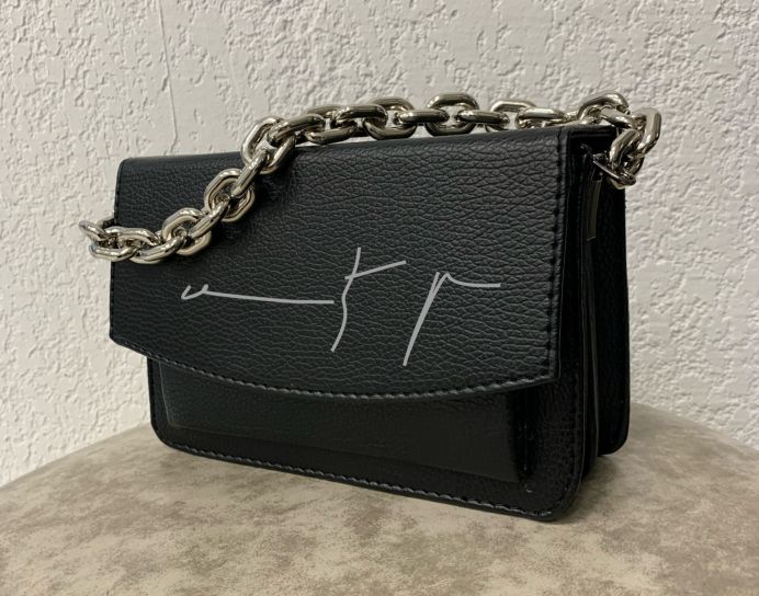 Handmade purse «Սէր» Love | black
