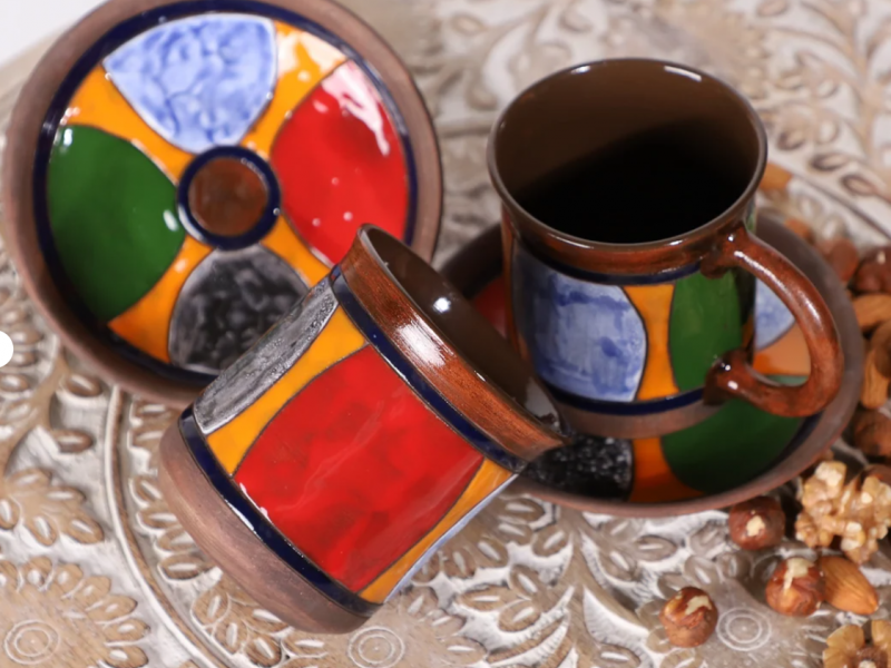 Colorful Pottery Mug, Tea Mug, Coffee Mug, Ceramic Mug, Handmade Ceramic Cup, Christmas Gift, Coffee Cup, Modern Mug, Coffee Lover Gift
