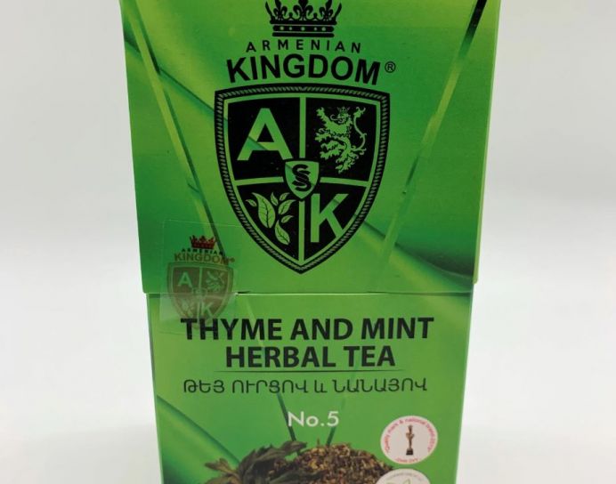 Thyme and Mint Herbal Tea - Armenian Kingdom - 25g