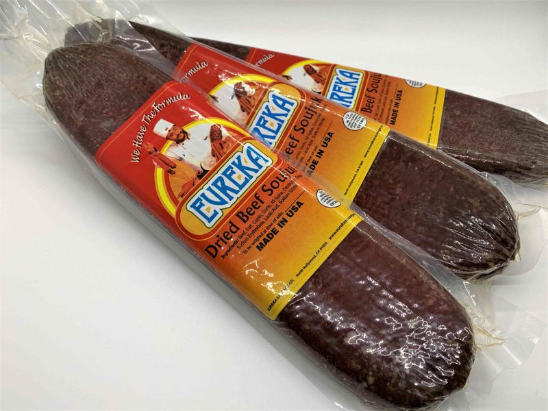 Armenian Sujuk (Soujouk, Ground Cured Beef) - Eureka - 1 pack (UNCUT)