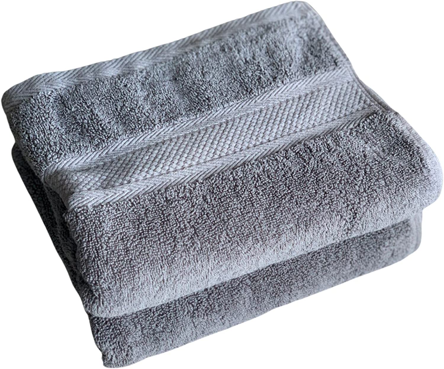 2 Large High Quality Hand Towels 