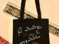 Annie Greg Handmade Eco Tote Bag - Black