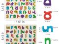 Wooden Armenian Alphabet Board - Educational Toy