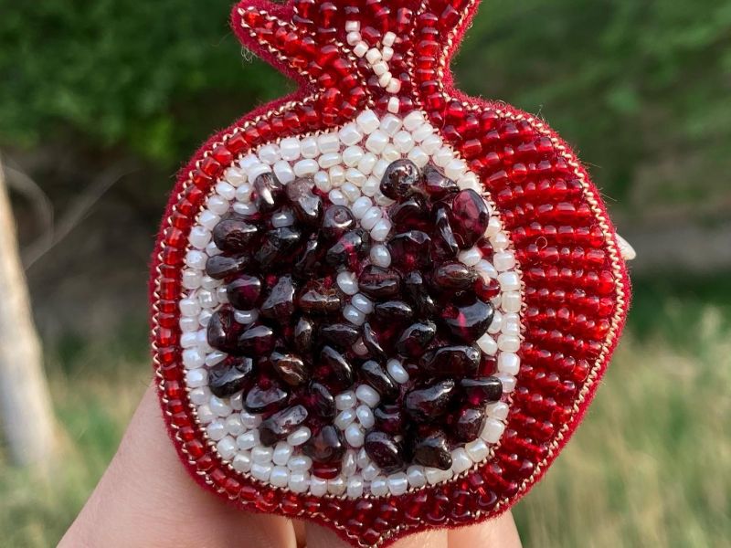 Brooch "Armenian Pomegranate"