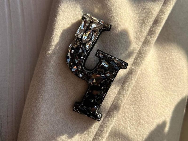 Brooch Armenian Letter K