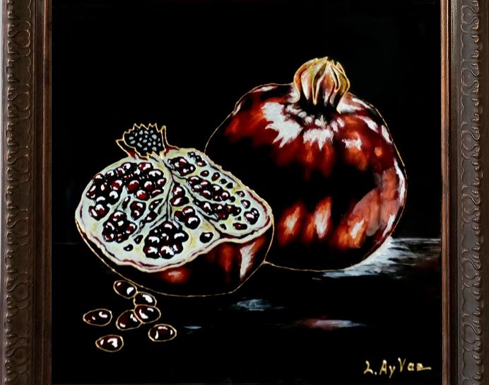 Pomegranate on the Black