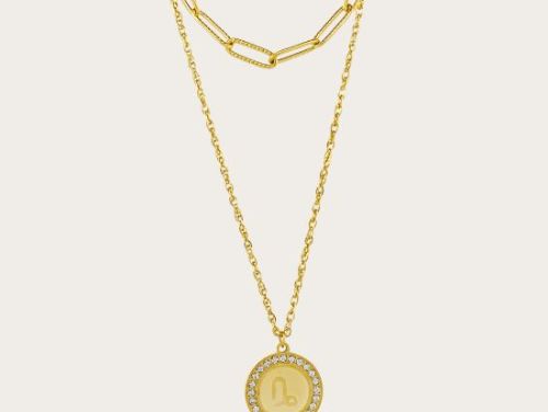 Collection of necklaces with Horoscope Sign
