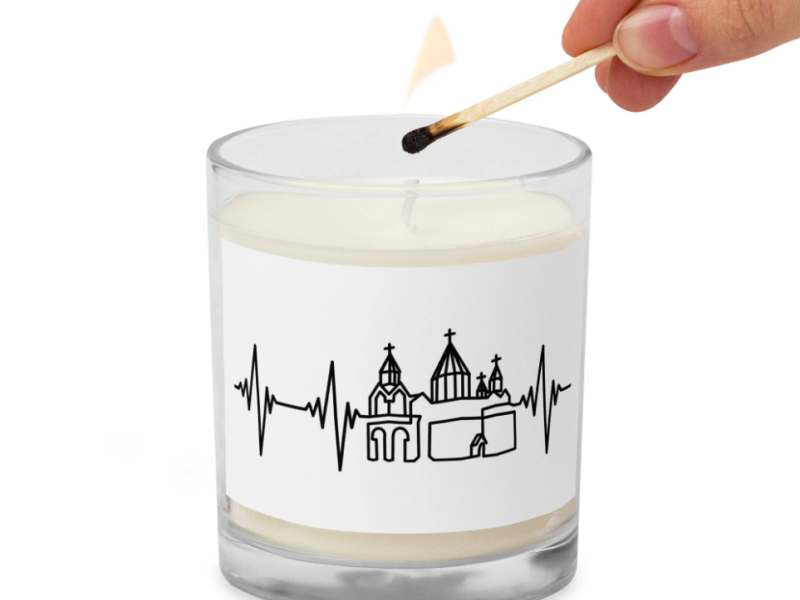 Etchmiadzin & Heartbeat Candle