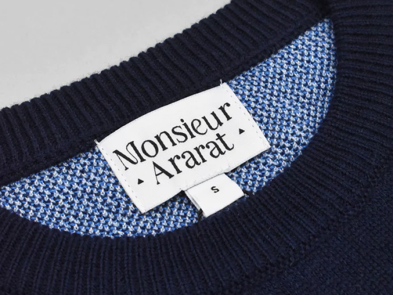 Monsieur Ararat Knitted Wool Sweater