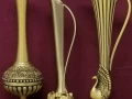 Classic Metal Alloy Jars – Vintage Decorative Vases