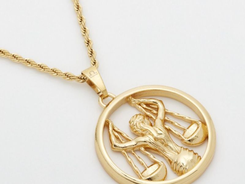 Eternal Rose - 24k Gold Plated Zodiac Collection - Eternally Libra