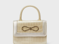 Gold Applique Handbag