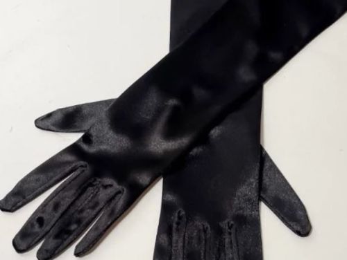 Satin Gloves 