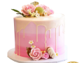 Pink Flower Cake