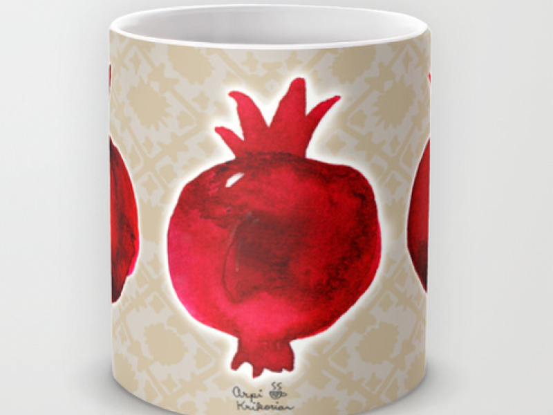 'Pomegranate' Mug