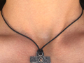 'Garni Carved Cross' Necklace