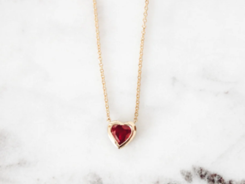 14K Amara Heart Necklace
