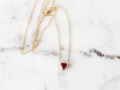 14K Amara Heart Necklace