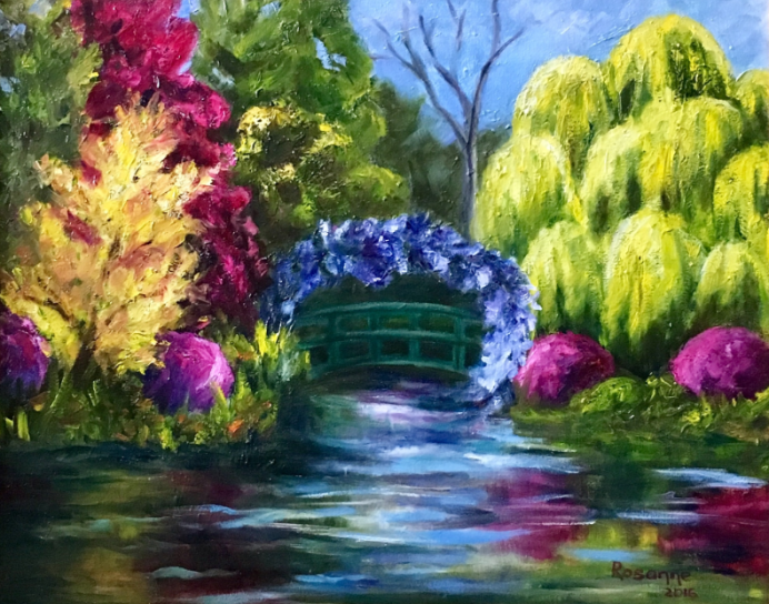 Giverny, 2015 (Oil on Canvas 16 x 20)