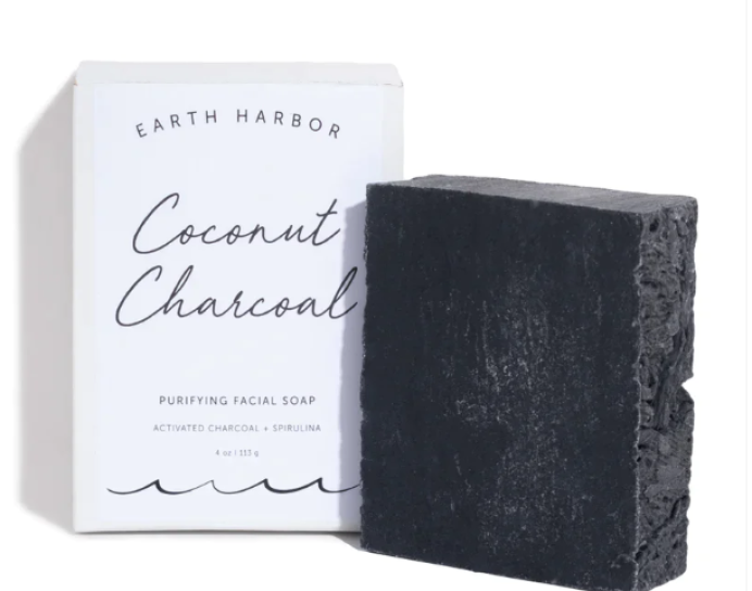 COCONUT CHARCOAL Purifying Facial Soap