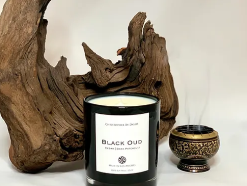 Black Oud - 12oz 100% Soy Wax Candle