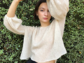 Sand Puff Sleeve Sweater