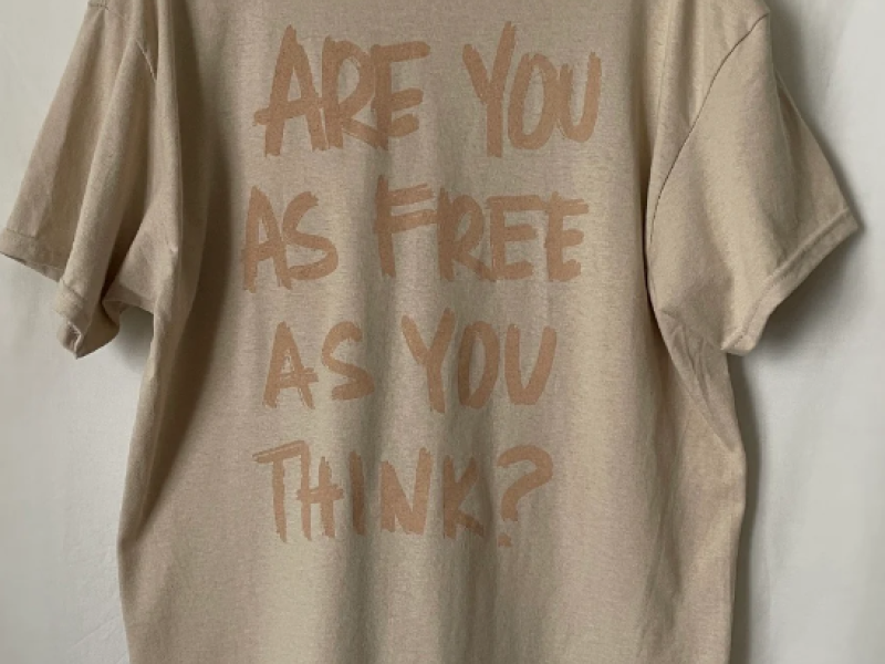 R U FREE? Oversized Tee