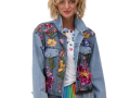 Gabby Isabella Sequined Denim Jacket