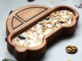Car wooden plate