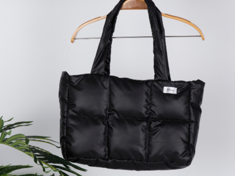 Black waterproof bag